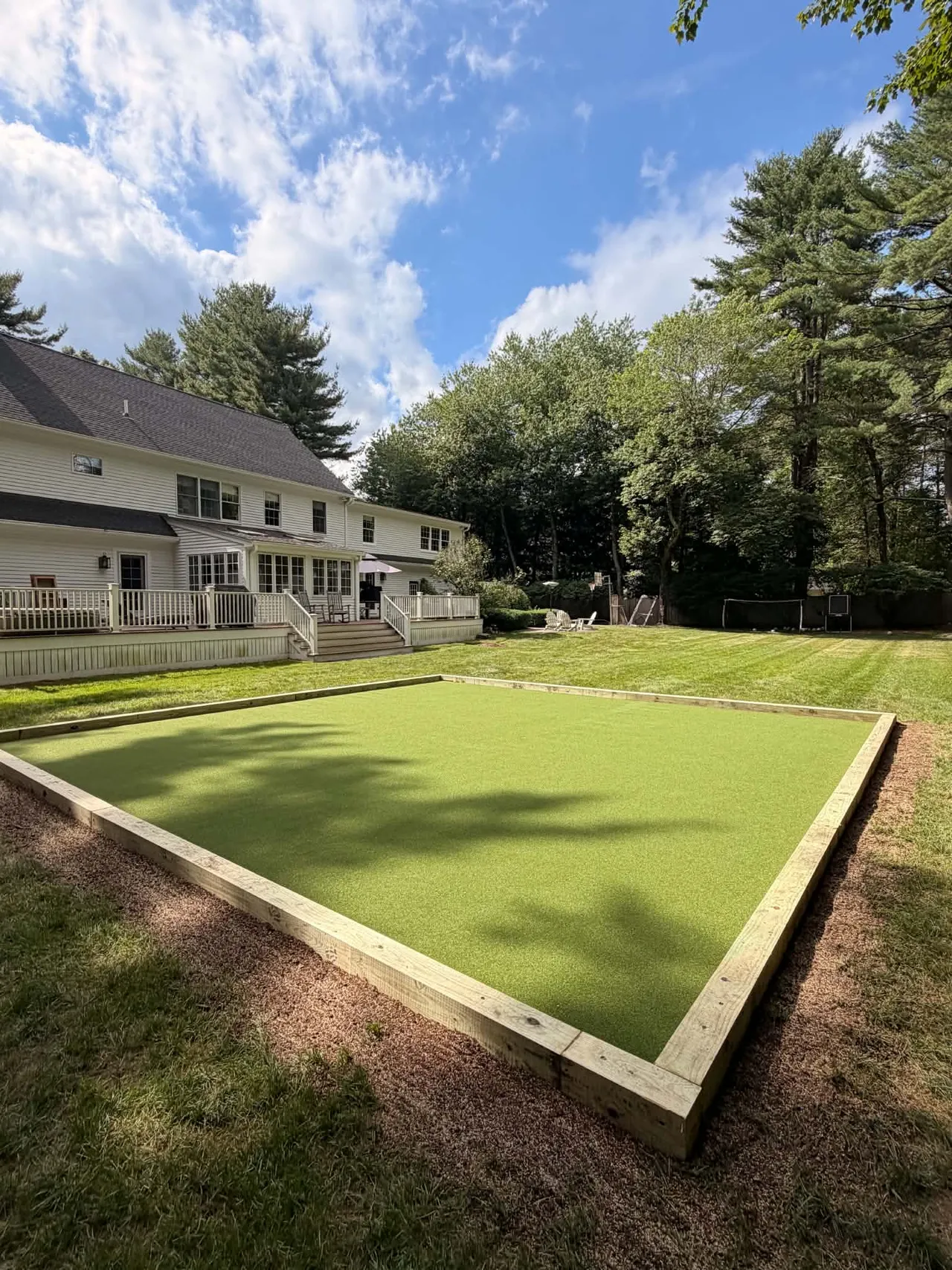 Artificial turf recreation surface